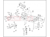 Harley-Davidson 1994 SIDECAR FLHTC/I SIDECAR  - SIDECAR FOR FLHTC/I WINDSHIELD (2 OF 2)