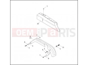 HARLEY-DAVIDSON SUPER GLIDE  - FXR REAR BELT GUARD