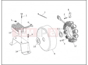Harley-Davidson 1993 SIDECAR FLHTC/I SIDECAR  - SIDECAR FOR FLHTC/I ALTERNATOR & REGULATOR