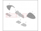 SIDECAR - INTERIOR - Harley-Davidson FXRP SIDECAR - SIDECAR FOR FXRP 1993