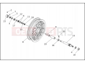 SIDECAR WHEEL - RLE - Harley-Davidson FXRP SIDECAR - SIDECAR FOR FXRP 1993