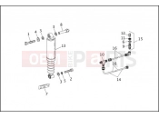 SHOCK ABSORBERS - FLHTP - Harley-Davidson FXRP SIDECAR - SIDECAR FOR FXRP 1993