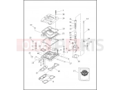 Harley-Davidson 1993 SOFTAIL HERITAGE SOFTAIL CLASSIC  - FLSTC ROCKER ARMS, COVERS & PUSHRODS - VÂ²â¢ EVOLUTION