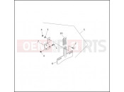 HARLEY-DAVIDSON SUPER GLIDE CUSTOM  - FXDC LICENSE PLATE BRACKET