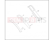 Harley-Davidson 1992 FXR LOW RIDER  - FXRS FUEL TANK TRIM