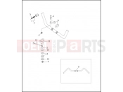 HANDLEBAR - Harley-Davidson FLHTC SIDECAR - SIDECAR FOR FLHTC 1992