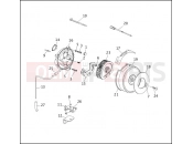 AIR CLEANER & ENRICHMENT CABLE - Harley-Davidson FLHTC SIDECAR - SIDECAR FOR FLHTC 1992