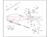 CLUTCH CONTROL - Harley-Davidson FLHTC SIDECAR - SIDECAR FOR FLHTC 1992