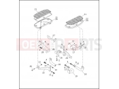 FOOTBOARDS - Harley-Davidson FLHTC SIDECAR - SIDECAR FOR FLHTC 1992