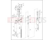 FRONT FORK - FLHTP - Harley-Davidson FLHTC SIDECAR - SIDECAR FOR FLHTC 1992