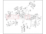 WINDSHIELD (1 OF 2) - Harley-Davidson FLHTC SIDECAR - SIDECAR FOR FLHTC 1992