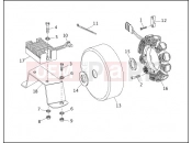ALTERNATOR & REGULATOR - Harley-Davidson FLTC/FLHTC SIDECAR - SIDECAR FOR FLTC/FLHTC 1992