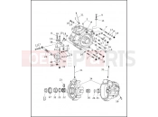 CRANKCASE (2 OF 3) - Harley-Davidson FLTC/FLHTC SIDECAR - SIDECAR FOR FLTC/FLHTC 1992