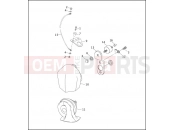 HORN - Harley-Davidson FLTC/FLHTC SIDECAR - SIDECAR FOR FLTC/FLHTC 1992