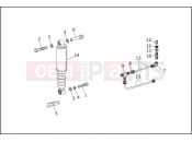 SHOCK ABSORBERS - FLHTP - Harley-Davidson FLTC/FLHTC SIDECAR - SIDECAR FOR FLTC/FLHTC 1992