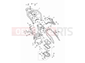 Rear bodywork - Triumph Tiger 1200 GT Pro 2023