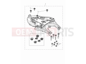 Sliding carriage kit (expedition) - Triumph Tiger 1200 GT Pro 2023