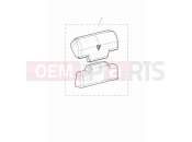 Top case back rest (expedition) - Triumph Tiger 1200 GT Pro 2023