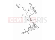 Rear suspension unit - Triumph Tiger 1200 GT Pro 2023