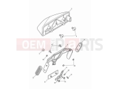 Rear light & reflectors - Triumph Tiger 1200 GT Pro 2023
