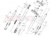 DUCATI 1999 Monster 600 City FRONT FORK » FRONT SUSPENSION