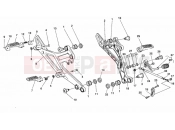 DUCATI 1999 Monster 600 City FOOTREST » FRAME