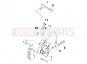 PIAGGIO Fly 150 (LBMM57) Brakes pipes - Calipers