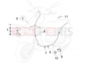PIAGGIO Fly 150 (LBMM57) Main cable harness