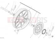 DUCATI Scrambler Full Throttle Front Wheel