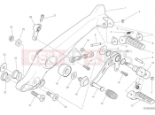 DUCATI Scrambler Full Throttle Footrests Left