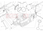 DUCATI Scrambler Full Throttle Vertical Cylinder Head Valves