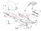 DUCATI 1999 Monster 600 Dark City SWING ARM » SWING ARM