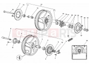 DUCATI 1999 Monster 600 Dark City WHEELS » FRONT WHEEL