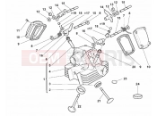 DUCATI 1999 Monster 600 Dark City VERTICAL CYLINDER HEAD » VALVE DRIVE