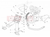 DUCATI 1999 Monster 600 Dark City INTAKE MANIFOLD » INTAKE, CARBURETTOR