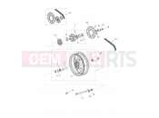 TRIUMPH Tiger 800 XRT Rear Wheel & Final Drive