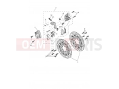 TRIUMPH Tiger 800 XRT Front Brake Caliper & Discs