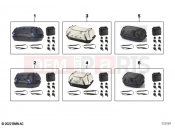 BMW Motorrad BMW 2020 C models C 400 X (0C09, 0C19) Rear pocket