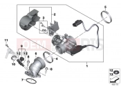 BMW Motorrad BMW 2020 C models C 400 X (0C09, 0C19) Throttle housing Assy