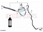 BMW Motorrad BMW 2020 C models C 400 X (0C09, 0C19) Expansion tank