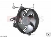 BMW Motorrad BMW 2020 C models C 400 X (0C09, 0C19) Fan | Fan