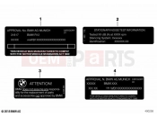 BMW Motorrad BMW 2020 C models C 400 X (0C09, 0C19) Signs Australia