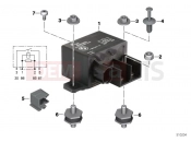 BMW Motorrad BMW 2020 C models C 400 X (0C09, 0C19) Starter relay