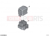 BMW Motorrad BMW 2020 C models C 400 X (0C09, 0C19) Fuse carrier
