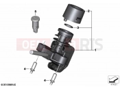 BMW Motorrad BMW 2020 C models C 400 X (0C09, 0C19) Ign.&strng.lock w / immobilser acc.to code | Ign.&strng.lock w / immobilser acc.to code