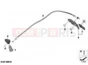 BMW Motorrad BMW 2020 C models C 400 X (0C09, 0C19) Seat bench locking system 2 | Seat bench locking system 2