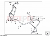 BMW Motorrad BMW 2020 C models C 400 X (0C09, 0C19) Safety bar 2
