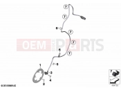 BMW Motorrad BMW 2020 C models C 400 X (0C09, 0C19) Speed sensor, front 2