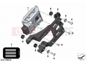BMW Motorrad BMW 2020 C models C 400 X (0C09, 0C19) Control unit BMS-E 2