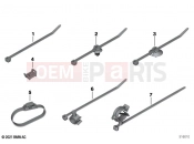 BMW Motorrad BMW 2020 C models C 400 X (0C09, 0C19) Cable tie, cable tie with holder 2